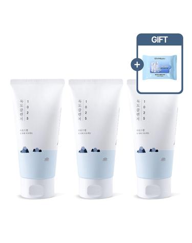 라운드랩 1025 독도 클렌저 150ml 3개 + 클렌징티슈