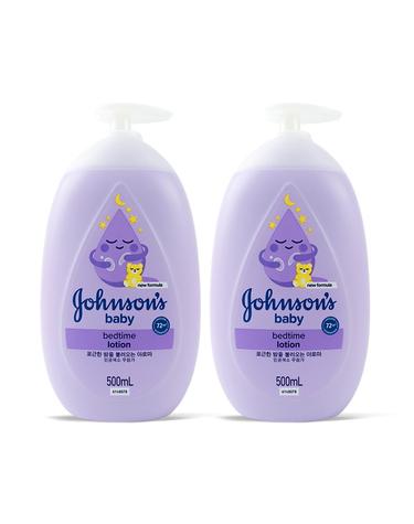 존슨즈 존슨즈 베드타임 베이비 로션 500ml 2개