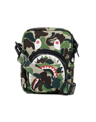 베이프 26SS 그린 ABC 카모 샤크 미니백 001SGM301003M GREEN