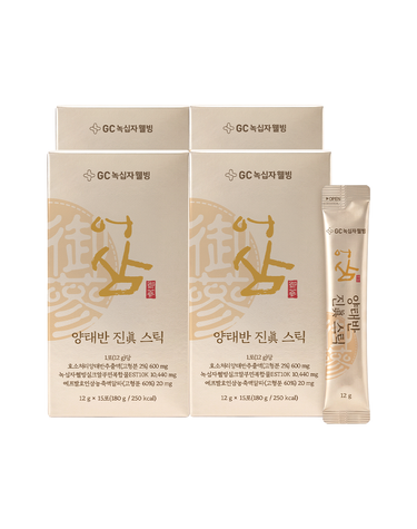 GC녹십자웰빙 어삼 양태반 진스틱 15포 4박스