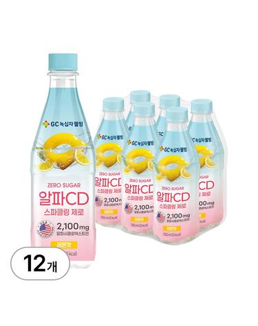 GC녹십자웰빙 알파CD 스파클링 제로 12병