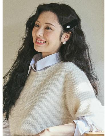 벨벳이 스퀘어 헤어핀_YHHA260401