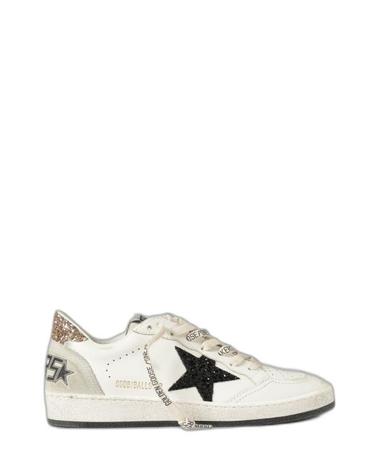 [해외직구] 26FW 골든구스 글리터 스타 볼스타 스니커즈 GWF00117F006118 10750 WHITE BLACK GOLD ICE