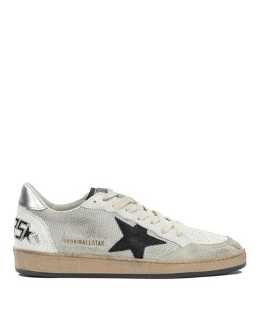 [해외직구] 26FW 골든구스 볼 스타 스웨이드 스니커즈 GMF00117F00321581780 Silver