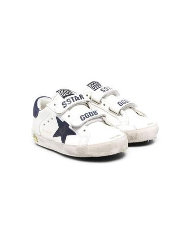 [해외직구] 27SS 주니어 골든구스 스니커즈 GJF00111F000418 10304 WHITE BLUE DEPTHS