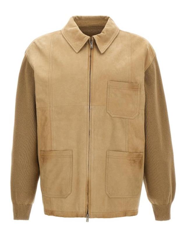 골든구스 [해외직구] 25SS 골든구스 무스탕 GO308395BM BEIGE 착용컷