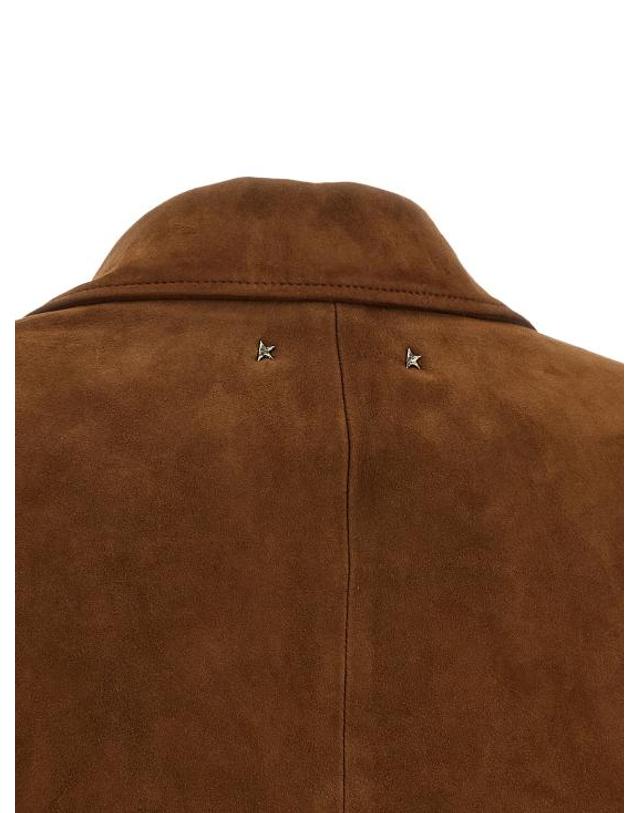 골든구스 [해외직구] 26FW 골든구스 무스탕 GO337202BM BROWN 착용컷