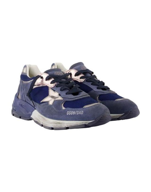 골든구스 [해외직구] 26FW 골든구스 스니커즈 GWF00884F00887651150 BLUE 착용컷