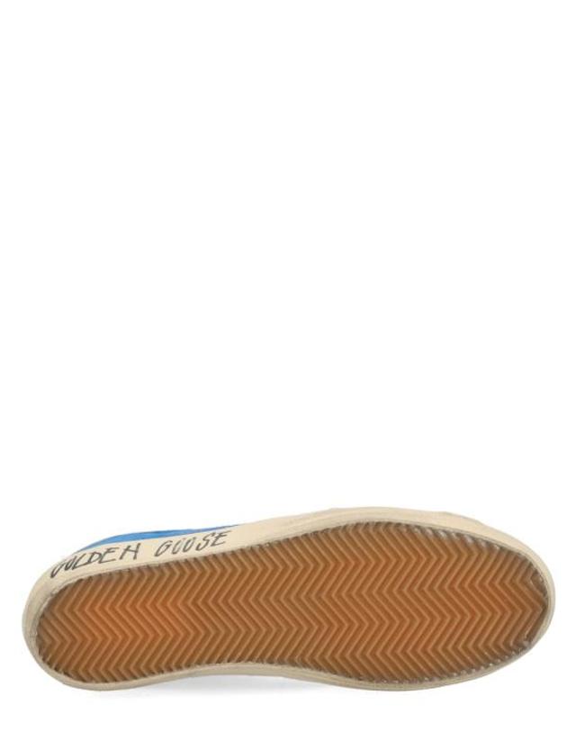 골든구스 [해외직구] 26SS 골든구스 슈퍼스타 스니커즈 GMF00101F008116 50749 DARK BLUE BEIGE WHITE 착용컷