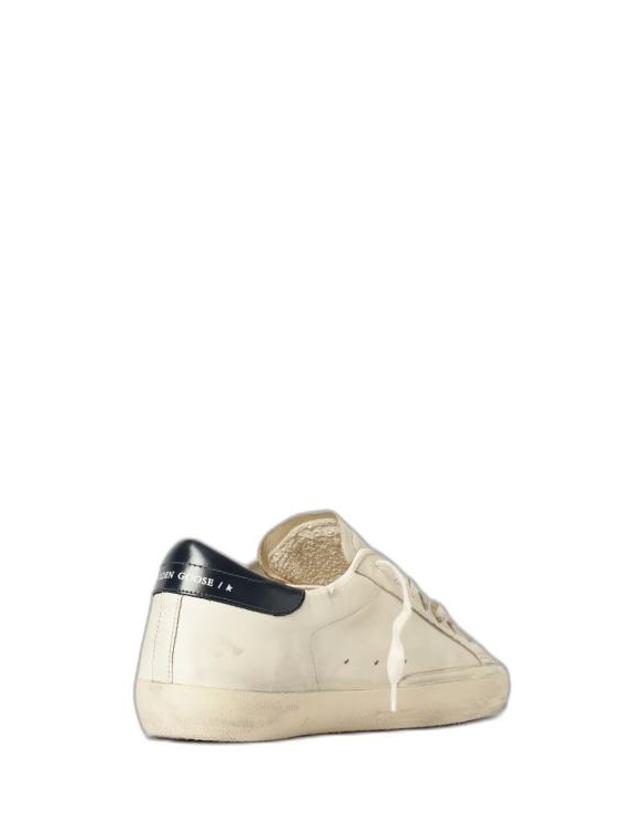 골든구스 [해외직구] 26FW 골든구스 슈퍼스타 스니커즈 GMF00101F004164 15430 BEIGE NIGHT BLUE 착용컷