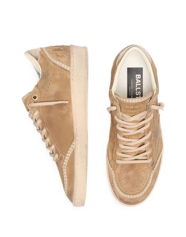골든구스 [해외직구] 26FW 골든구스 스니커즈 GWF00117F00870755802 TOBACCO GOLD 착용컷