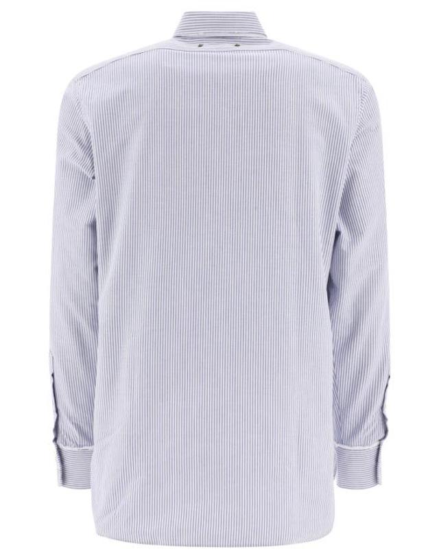 골든구스 [해외직구] 26FW 골든구스 긴팔 셔츠 GMP00246P00054880197 Light blue 착용컷