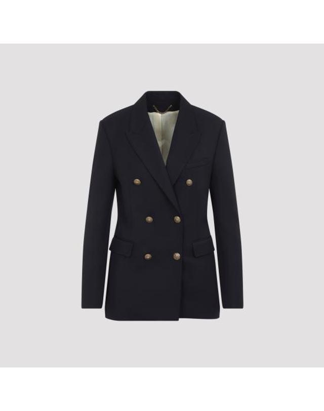 골든구스 [해외직구] 26FW 골든구스 수트 자켓 GWP00829 P000619 50486 DARK BLUE 착용컷