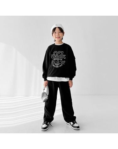 [보리보리] B.NYC포켓상하세트_블랙