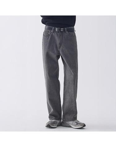 [가먼트레이블] 남성 GL Wide Jeans - Grey (FGQFDDW622MGYA-W)