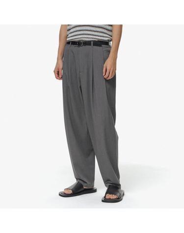 [비얼디드키드] 남성 BANDING SILHOUETTE PANTS GREY (B22AMP01GRA1-W)