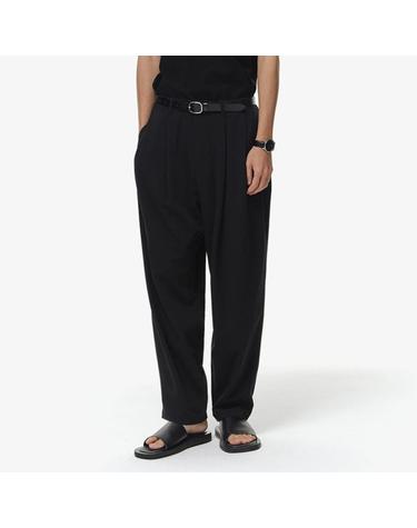 [비얼디드키드] 남성 BANDING SILHOUETTE PANTS BLACK (BALLWP02BKA1-W)
