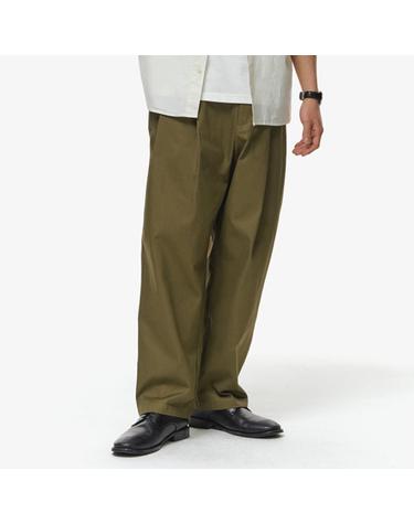[비얼디드키드] 남성 CHINO SILHOUETTE PANTS OLIVE (BALLMP04OVA1-W)
