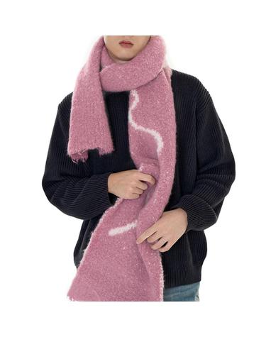 [비얼디드키드] FLUFFY MUFFLER PINK (B23FWMA02PKA1-W)