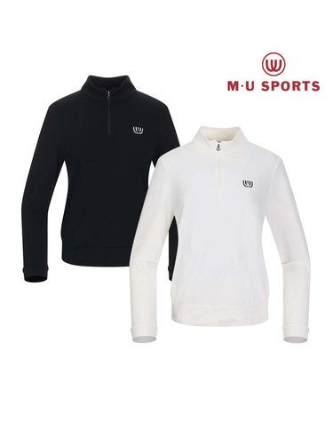 엠유스포츠 집업 기모티셔츠 MU22722PL06