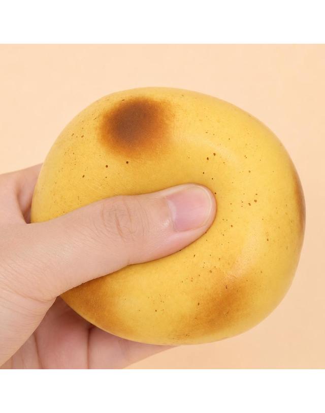 아오라 아오라 감자빵 크런치 말랑이 슬랑이 스퀴시 KC인증 착용컷