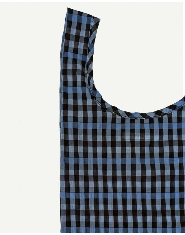 미라벨 Pia Bag (Blue Check) 착용컷