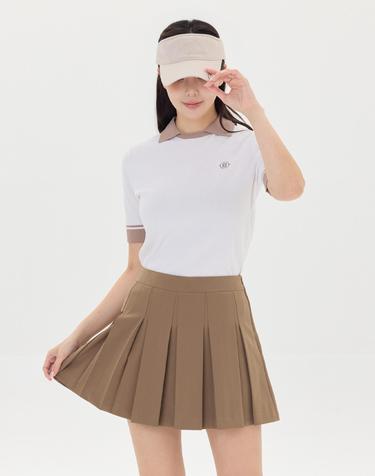 제이투제이 여성골프웨어 클래식 맞주름 스커트