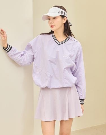 제이투제이 여성골프웨어 풀오버 바람막이 맨투맨 방풍 골프티셔츠