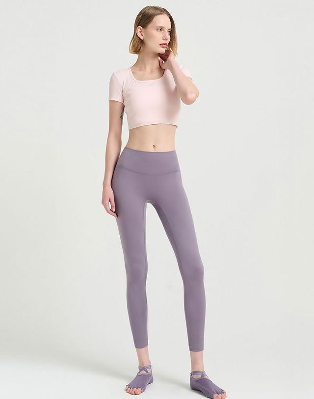 포머티브 하이 서포트 플리스 레깅스 FMLG1014F_그레이릿지 착용컷