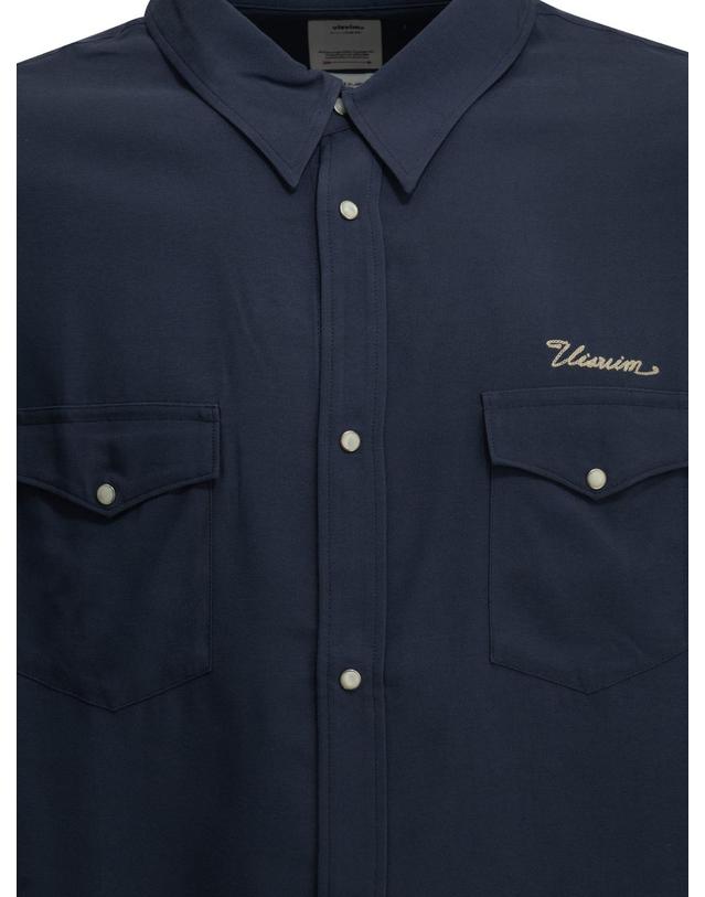 비즈빔 [해외직구][V90]비즈빔 0126205011003NAVY 남성 셔츠 남방 Meridian Casual Shirt 착용컷