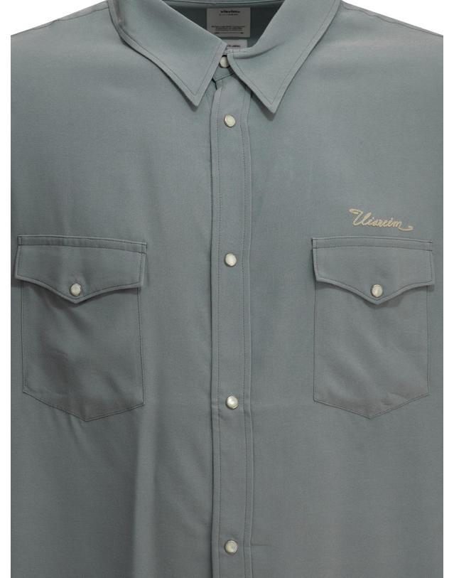 비즈빔 [해외직구][V90]비즈빔 0126205011003GREY 남성 셔츠 남방 Meridian Casual Shirt 착용컷