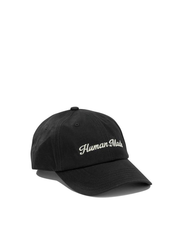 휴먼메이드 [해외직구][V90]휴먼메이드 HM32GD077BLACK 남성 캡 모자 비니 버킷햇 6Panel Baseball Cap 착용컷