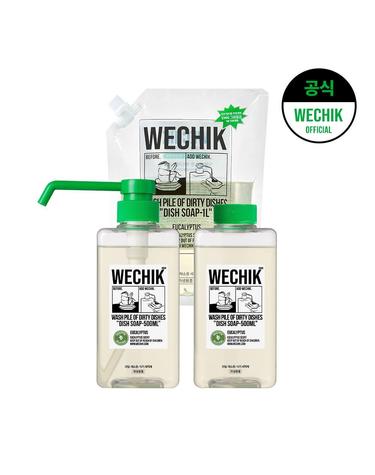 위칙 멀티플 주방 세제 500ml 2개 + 리필 1L 1개
