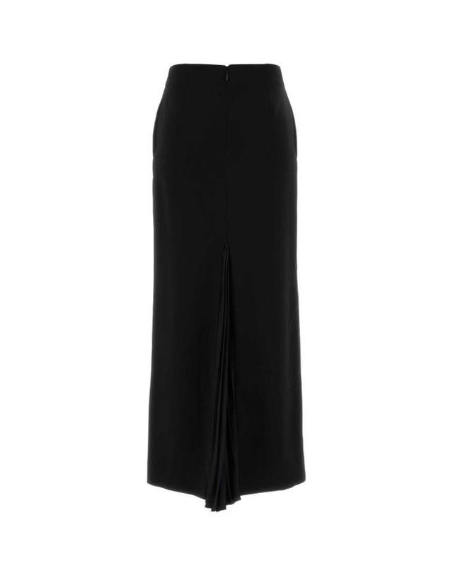 질샌더 [해외직구] 26FW 질샌더 롱 스커트 J02MA0378J40356 001 BLACK 착용컷