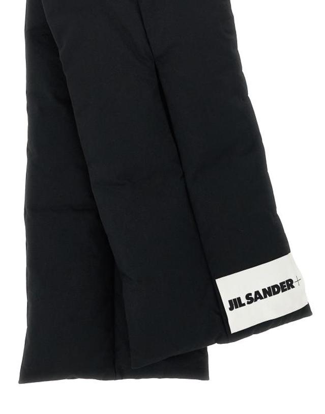 질샌더 [해외직구] 25FW 질샌더 머플러 스카프 JI318534BM BLACK 착용컷