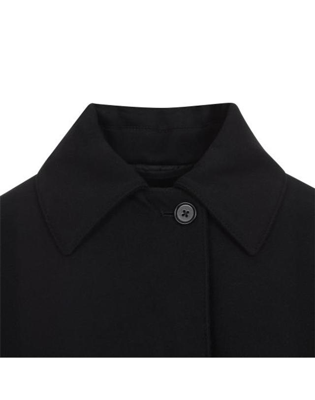 질샌더 [해외직구] 26FW 질샌더 트렌치 코트 J03SW0042 J40365 001 BLACK 착용컷