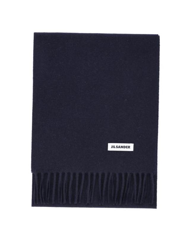 질샌더 [해외직구] 26FW 질샌더 머플러 스카프 J02TE0115 J40376 402 BLUE 착용컷