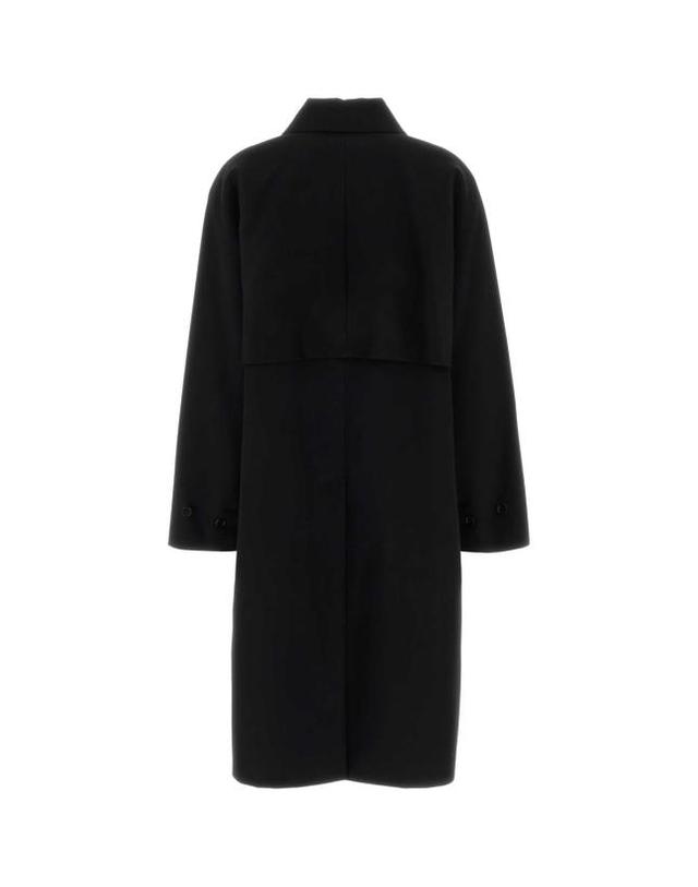질샌더 [해외직구] 26FW 질샌더 트렌치 코트 J03SW0042J40365 001 BLACK 착용컷