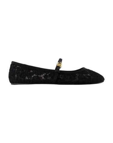 [해외직구] 26FW 돌체앤가바나 플랫 슈즈 CB0244 A0611 8B956 BLACK
