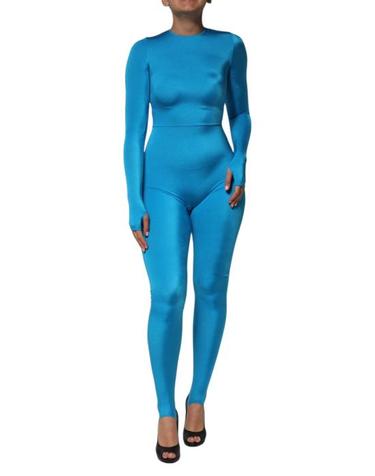 [해외직구] 돌체앤가바나 바디수트 티셔츠 DR81802 BLUE