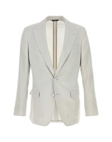 [해외직구] 26SS 돌체앤가바나 싱글 브레스티드 울 포플린 자켓 G2NW0THU2BNR M2826 BEIGE