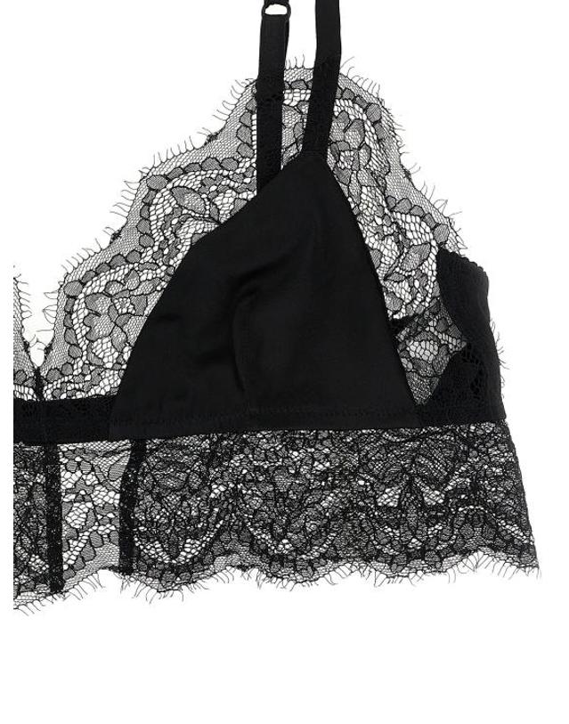 돌체앤가바나 [해외직구] 26SS 돌체앤가바나 브라 DO263549BM BLACK 착용컷