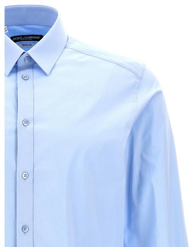 돌체앤가바나 [해외직구] 돌체앤가바나 셔츠 LDG5EJ0TGG826B1581 LIGHT BLUE 착용컷