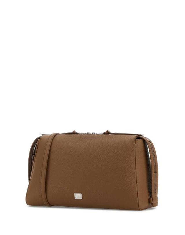 돌체앤가바나 [해외직구] 26SS 돌체앤가바나 Vittoria calfskin 크로스백 BM2190A0370 8Z093 BROWN 착용컷
