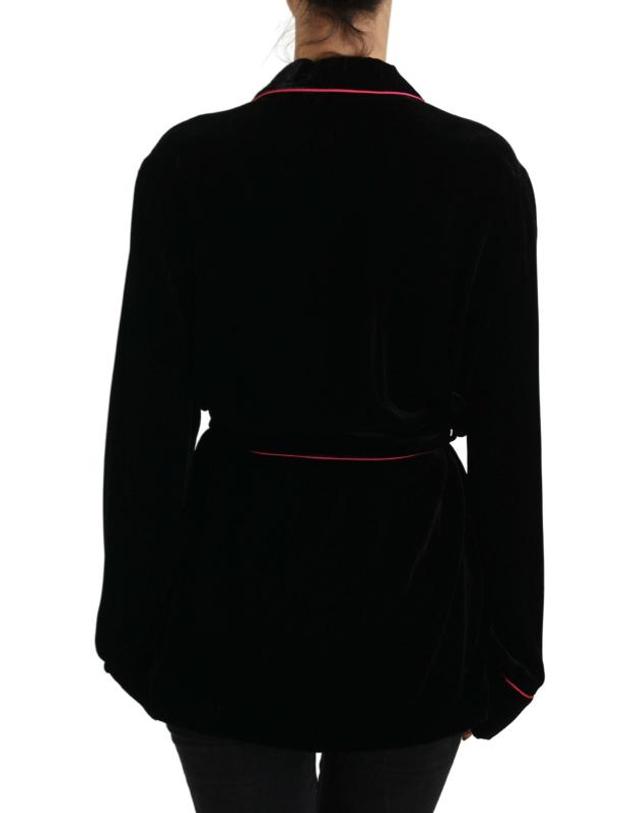 돌체앤가바나 [해외직구] 돌체앤가바나 자켓 JKT3475 BLACK 착용컷