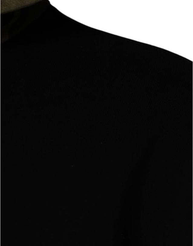 돌체앤가바나 [해외직구] 돌체앤가바나 후드 티셔츠 TSH87048 BLACK 착용컷