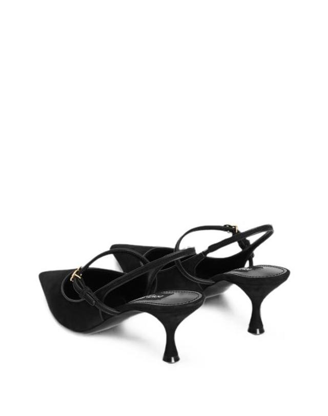돌체앤가바나 [해외직구] 26FW 돌체앤가바나 힐 펌프스 CG1068 AQ134 80999 NERO 착용컷