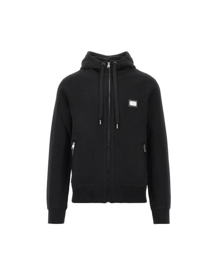 DOLCE&amp;GABBANA [해외] 26FW 돌체앤가바나 후드 티셔츠 G9ABITG7P1C N0000 BLACK