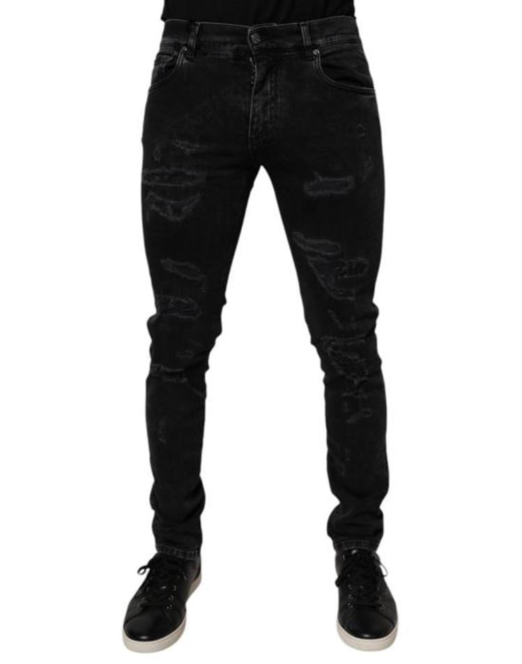 DOLCE&amp;GABBANA [해외] 돌체앤가바나 데님 팬츠 PAN75286 BLACK FITCXX11519