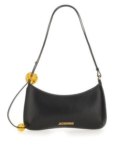 [해외직구] 26FW 자크뮈스 비쥬 펄 숄더백 BAW00057AC0 1C01990 Black